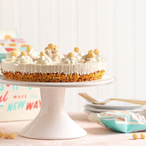 Keto Cereal Bottom Cheesecake